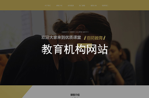 教育培訓(xùn)機(jī)構(gòu)網(wǎng)站建設(shè)案例